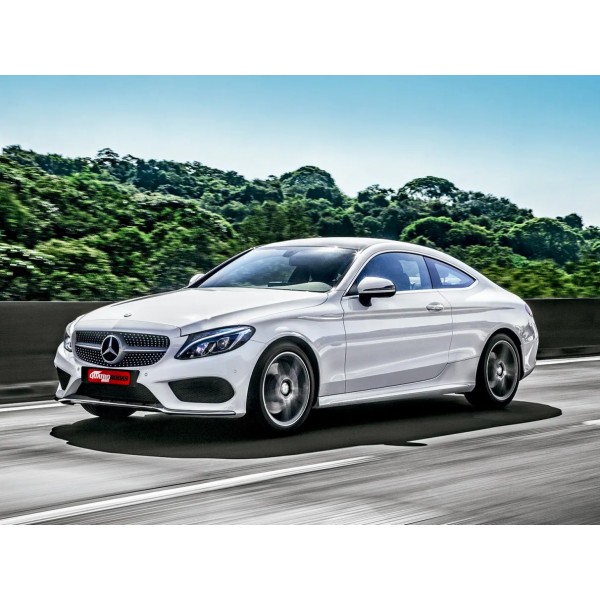 SUCATA MERCEDES C250 2018 COUPE - CARRO BATIDO PARA VENDA DE PEÇAS 