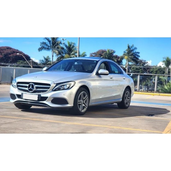 SUCATA MERCEDES C200 2016 - CARRO BATIDO PARA VENDA DE PEÇAS 