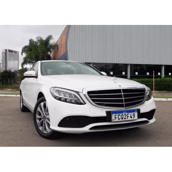 SUCATA MERCEDES C180 2019 EXCLUSIVE - CARRO BATIDO PARA VENDA DE PEÇAS 